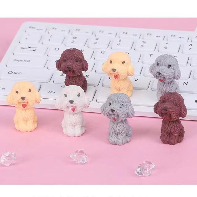 Cartoon Puppy Teddy Eraser - Cute Children s Stationery Prize Gift