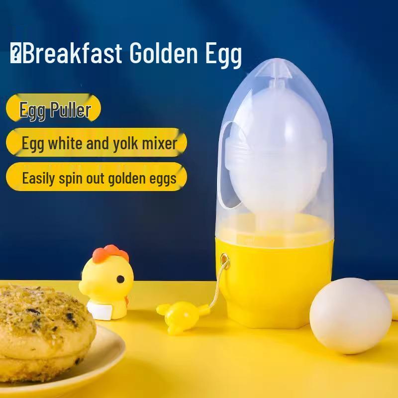 Golden Egg Mixer: Manual Egg White Yolk Shaker for Creating Golden Eggs