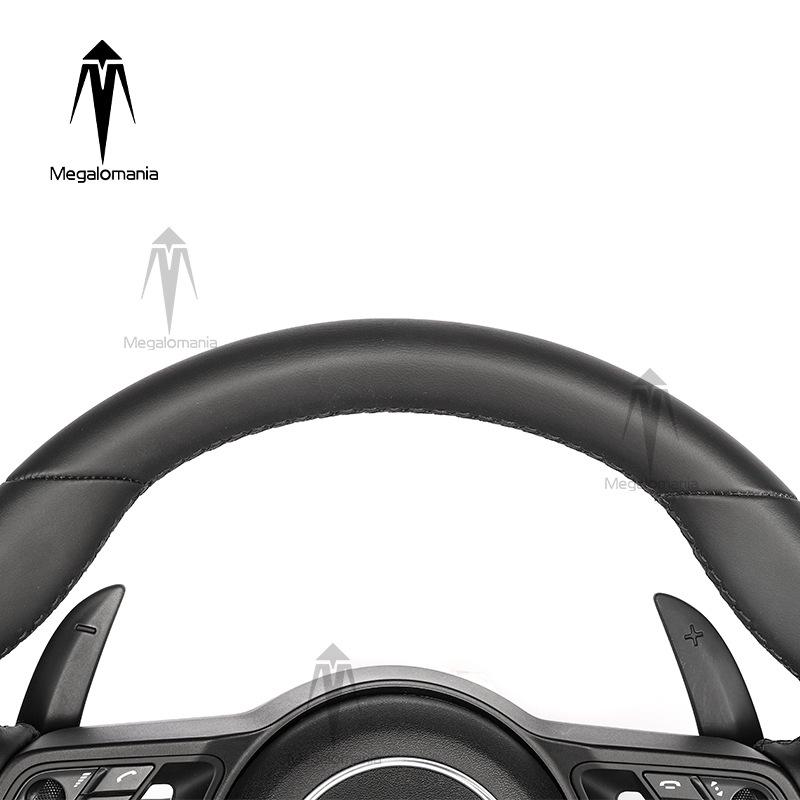 Full Leather Steering Wheel for Porsche Panamera, Cayenne, 911, Taycan, Macan, 718