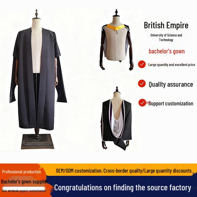 

Выпускные мантии Имперского колледжа Великобритании: Бакалавр, Магистр и Доктор наук Double Extra Large (XXL)