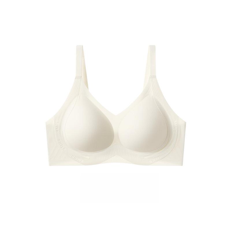 Anti-sagging Underwear Women's Gathering Bra Seamless Bra Top Support Adjustable Bra Push Up Bra