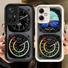 Phone Case for Xiaomi Redmi Note 15 14 13 Pro Plus Aircraft Instrument Cockpit Radar Shell 12S 11 11S 11T 5G 14S Soft Silicone F