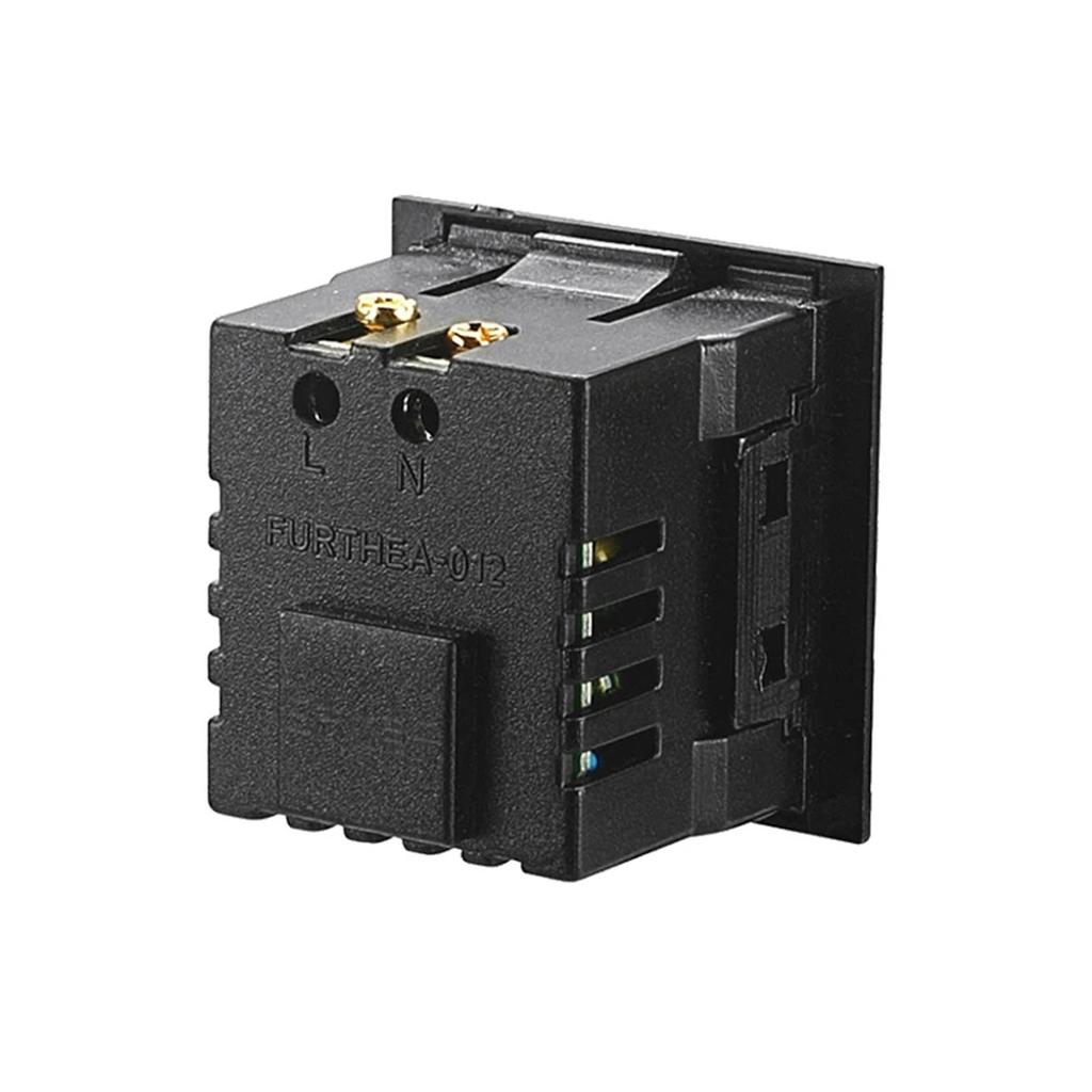 5V 2.1A Double USB Power Socket Embedded Double USB Desktop Receptacle Charging Power Panel Module Outlet Replacement