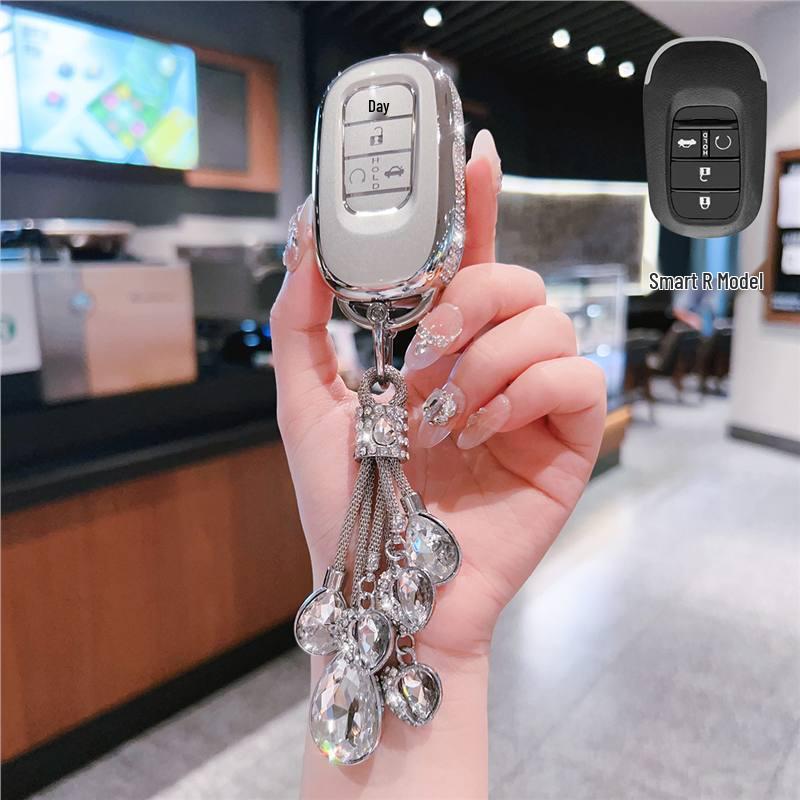 2024 CRV/HRV Key Case - Full Coverage for Guangben, Haoying, Xingge, Guandao Models.