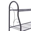 3 Tier Metal Plant Stand, Heavy Duty Iron Storage Shelf Organizer, 55lbs Load Bearing for Indoor Plants, Shoes, Books