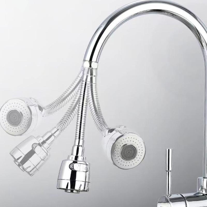 360 Kitchen Faucet ABS Water Saving Adapter Easy Install  For Bathroom Sink