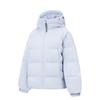 Li Ning Fitness Series Warm Windproof Water-Repellent Hooded Down Jacket Women Outerwear AYMV198-2