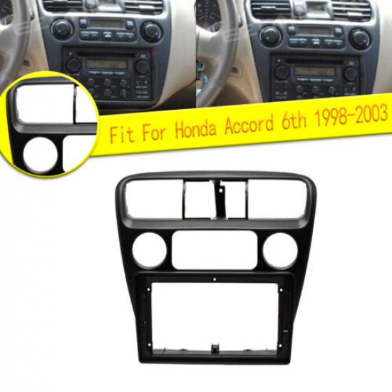 

Auto Fascia Stereo Radio Bezel Panel Frame Trim 9inch For Honda Accord 6th 98-03