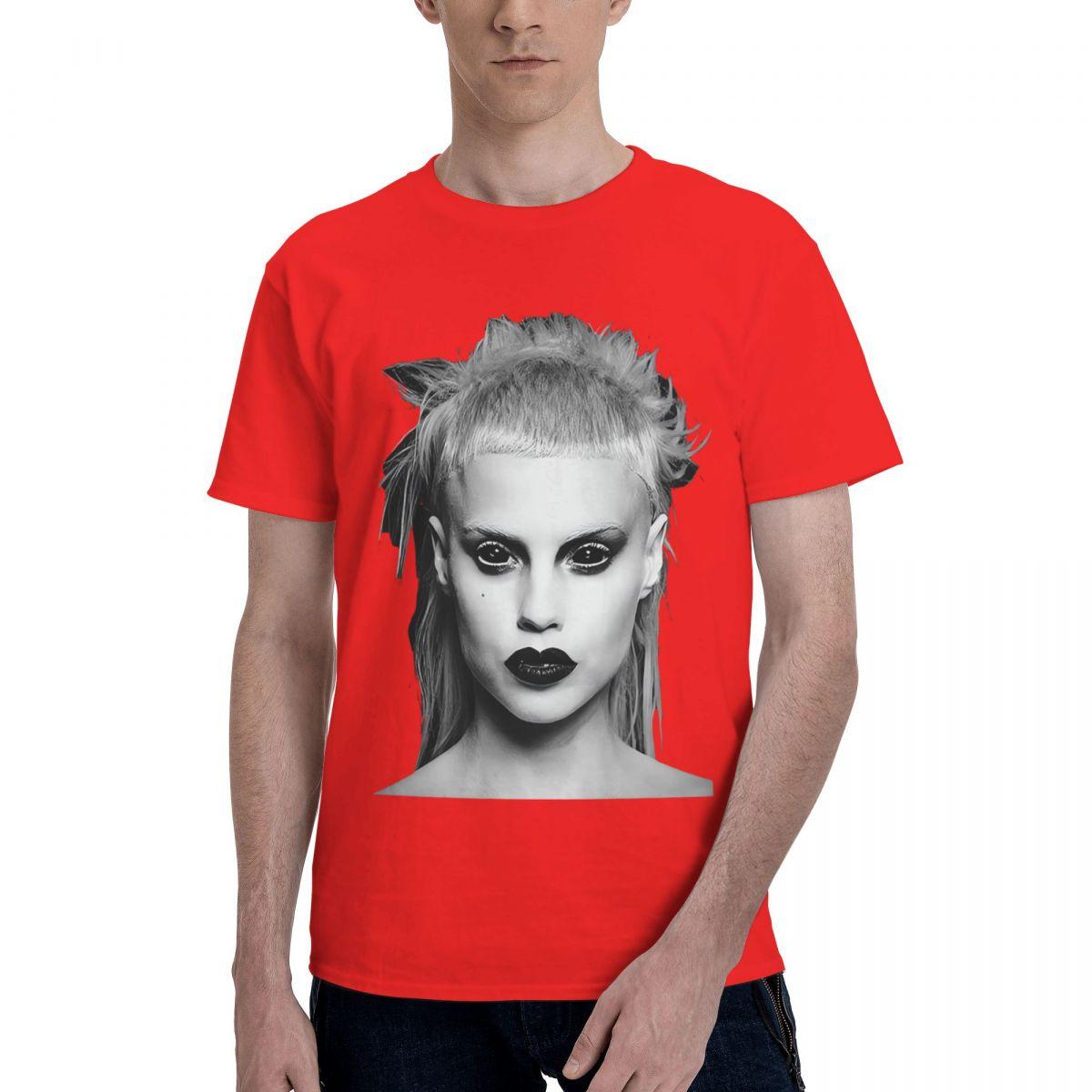 

Die Antwoord Yolandi Visser Лицо 100% Хлопок Повседневная Дышащая Удобная Манга Забавная Футболка Для Мужчин Футболки Мужские S