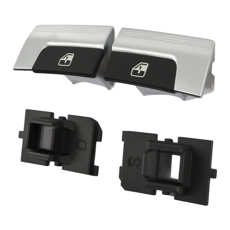 For Ferrari For 458 488 2pcs LH/RH Power Window Switch Button With Supporter For Ferrari For 458 488