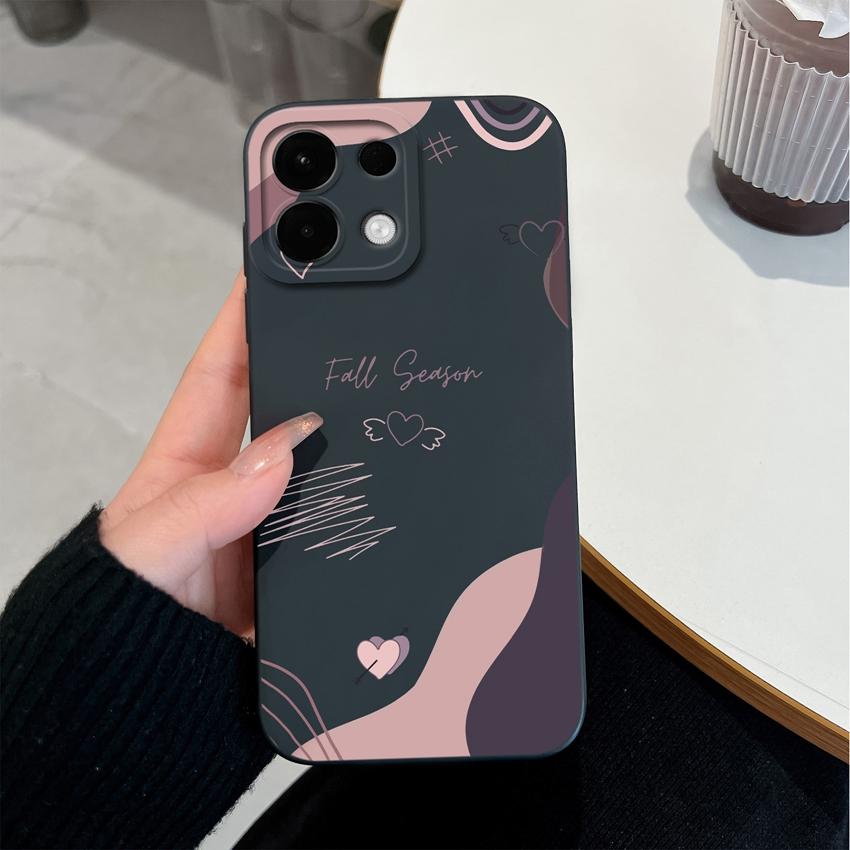 For Oppo K12 A5 A5X Realme 5 6 7 8 9 10 Pro Plus Phone Case Pretty Love Heart Pattern Soft Silicone Upgraded Anti Fall Protective Cover For Oppo Shell