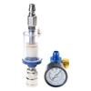 Pneumatics Tool Oil Water Separator Air Filter with Pressure Gauge for Sprayer Guns Airbrush Regulator Moisture Filter