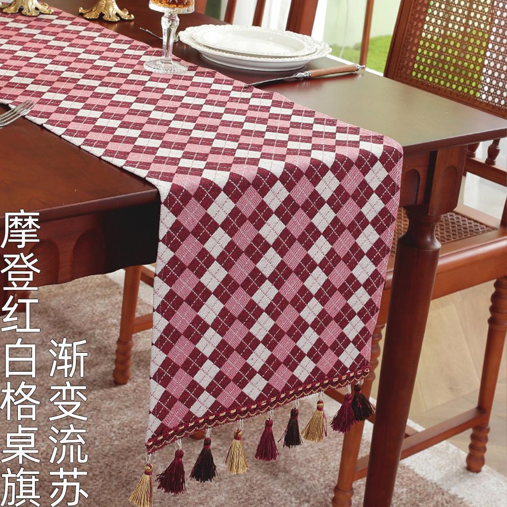 American Decorative Tablecloth Ethnic Pastoral Atmosphere Table Flag Household Tablecloth Rectangle