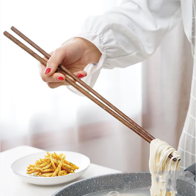 Extra Long Bamboo Chopsticks for Hot Pot & Cooking