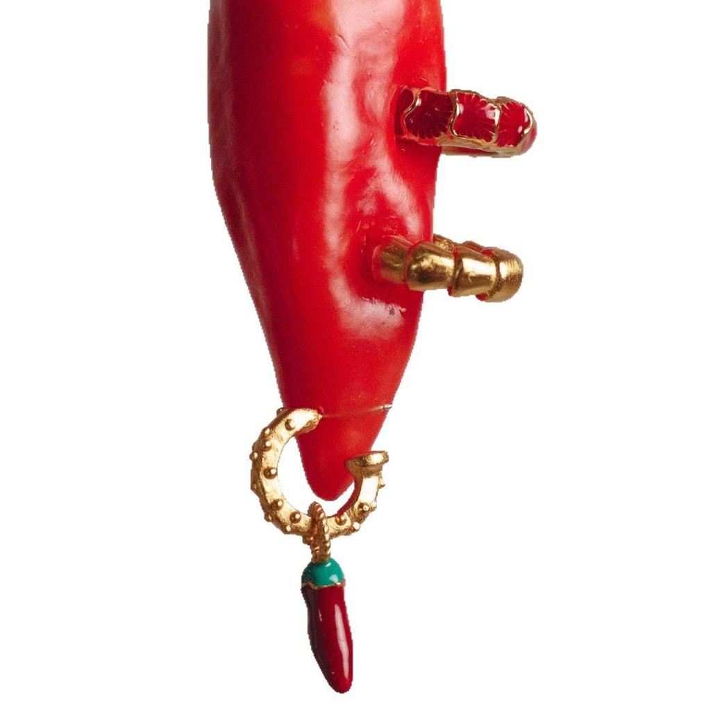 Unique European-American Fashion Red Pepper Earrings - Colorfast Trend