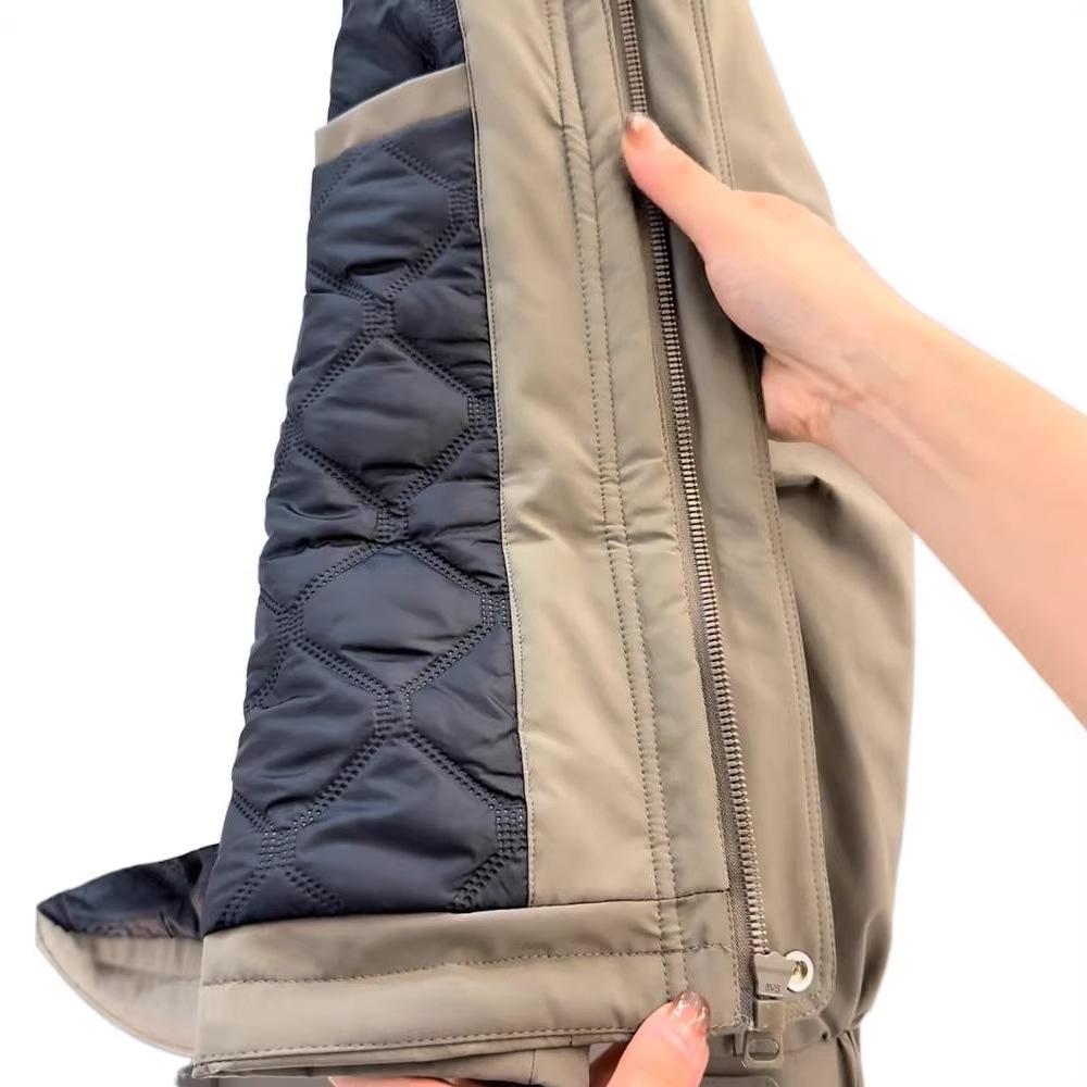 Men's Hooded Cotton Windbreaker Jacket - Casual, Versatile, Handsome Workwear for Youth