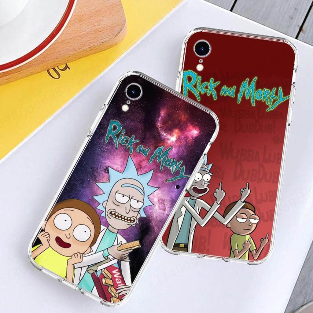 Buy Rick and Morty TPU Mobile Phone Cases for iPhone X XR 11 11 Pro for