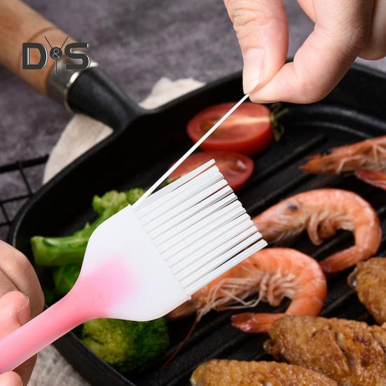 Super Wind Spice Brush Multi-use Heat-resistant Silicone Kitchen Spice Brush for Home