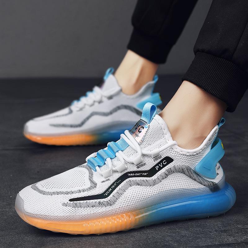 

Luminous coconut Shuen men s shoes 2025 new summer breathable mesh casual sports popcorn dad shoes ins 45