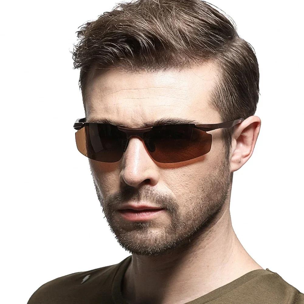 UV400 Classic Sunglasses for Men Women Metal Frame Anti Glare Driving Eyewear Fashion Sun Shades
