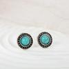 New Personalized European And American Earrings Retro Bohemian Style Turquoise Earrings Factory Direct Sales