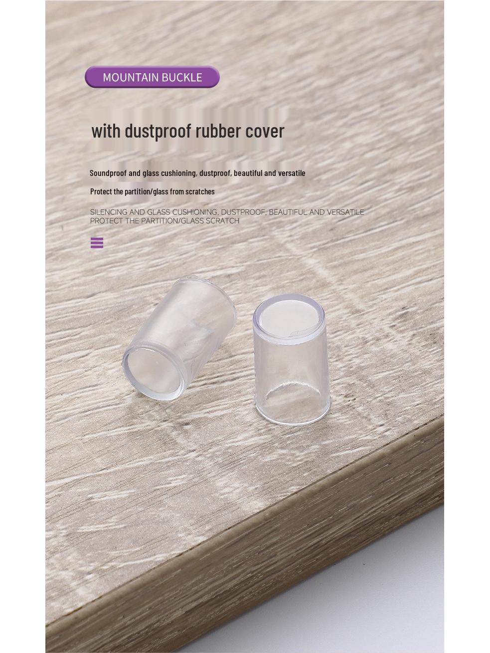 

New Invisible Bracket: One-Piece Self-Tapping Screw, Cross-Support Layer, Activity Layer Board Nail, Hardware Accessory