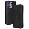 For Motorola Edge 50s Pro 5G/Edge 50 Pro 5G/Edge 50 5G Wallet Case Magnetic Closing Retro PU Leather+TPU Phone Cover