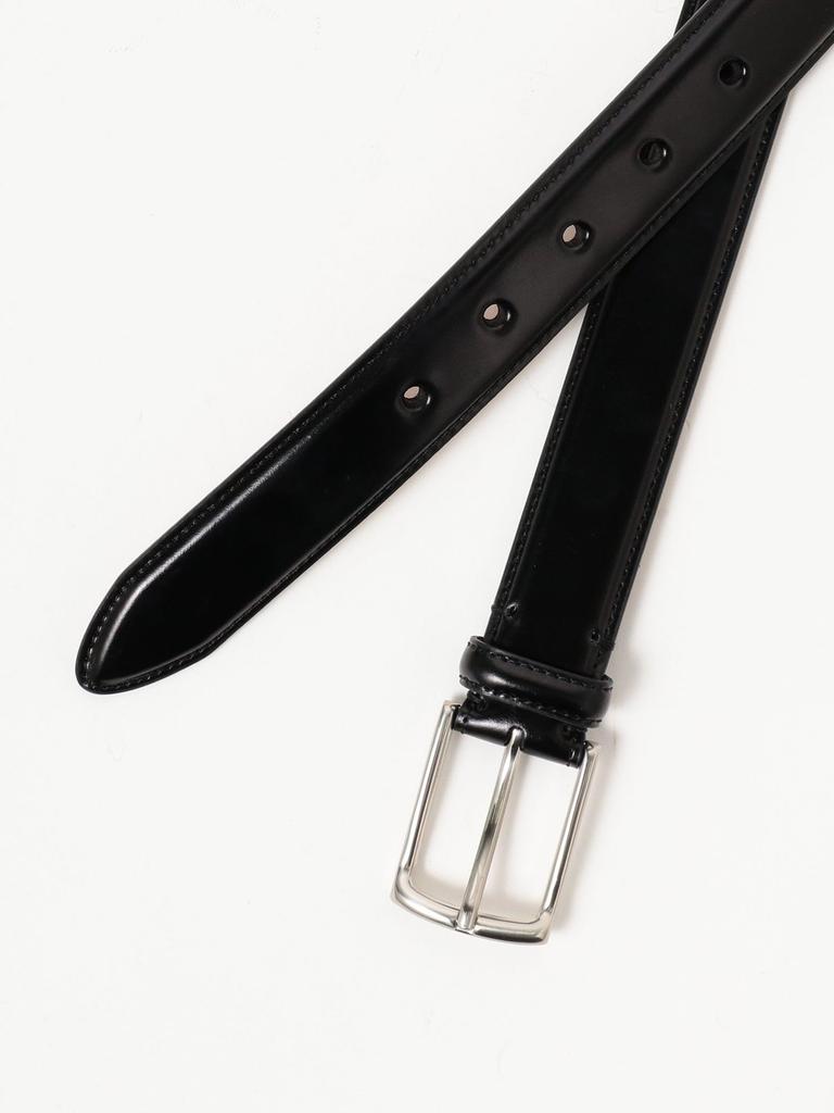 [BEAMS PLUS] Leather Belt Cordovan Belt Men's BLACK 34 38520004905