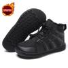 Waterproof Non-Slip High-Top Winter Cotton Boots with Velvet Lining for Unisex Children