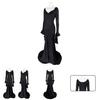 Morticia Addams Dress Sexy Gothic Cosplay Outfit From The Addams Family