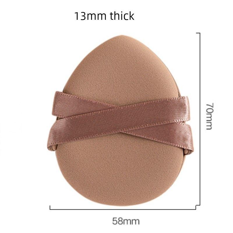 Thickened Soft Double-Sided Available Cushion Powder Puff Smear-Proof Makeup Wet and Dry Makeup Sponge Liquid Foundation BB Cream Special
