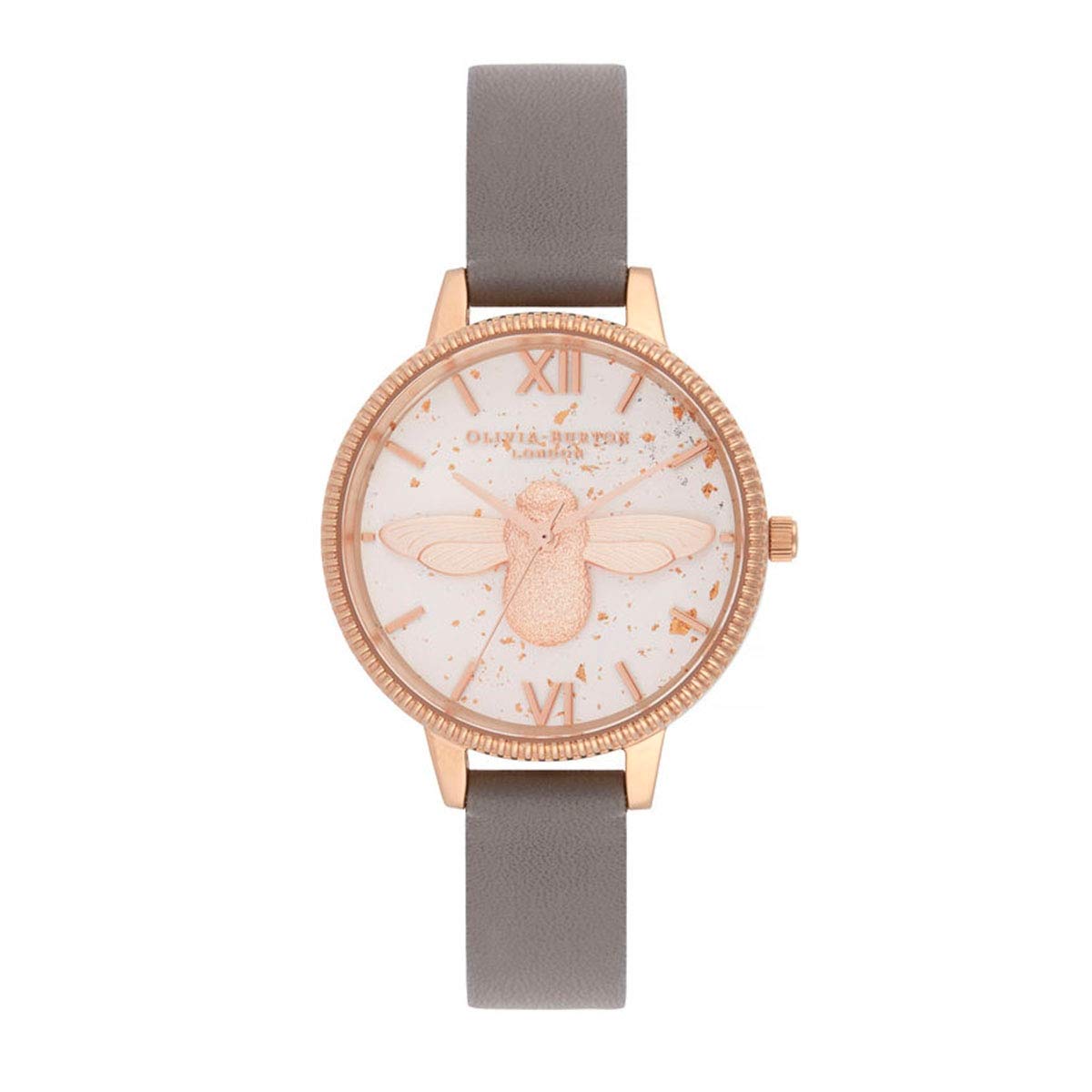

[Olivia Burton] Watch OB16GD06 Women s Gray