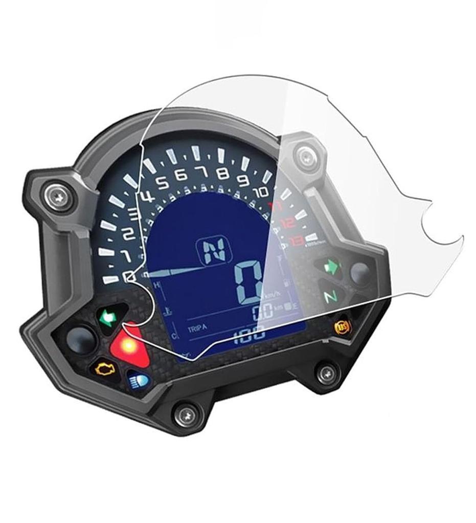 Motokano Meter Film 2 Pack for Z250 (19-24) Z400 (19-24) Z900 (17-19) Meter Protection Film Meter Protection Film