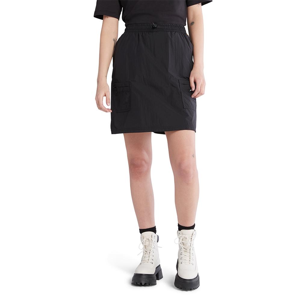 Timberland Solid Color Outdoor Water-Resistant Comfortable Casual Skirt Women skirts Black A5WZD-001