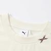 Puma Future Logo Cartoon Anime Print Outdoor Casual Crew Neck Short Sleeve T-Shirt Unisex T-Shirt White 631152-65