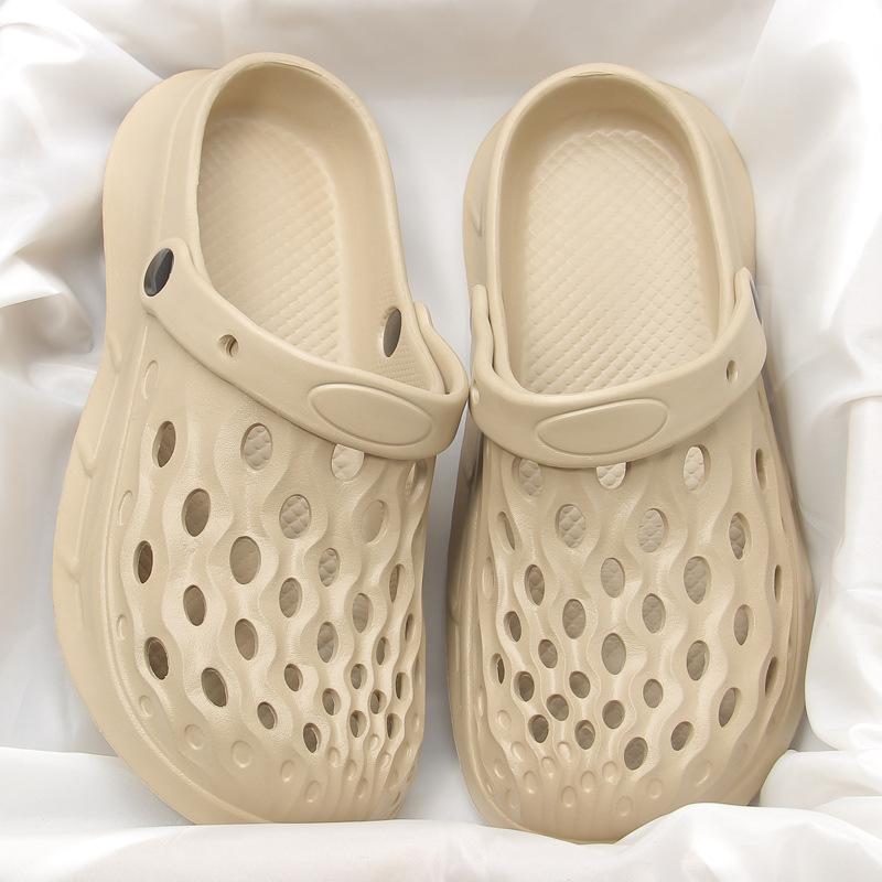 Sommer Crocs Sko Herre- og Damesport Utendørs Mote Sklisikre Par Sandaler og Tøfler