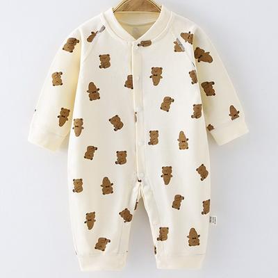 Joy Multi New Bear Bear and Friends Long Summer Cosmic Suit Small Bear Size 73, Korea Best Childrens Clothes