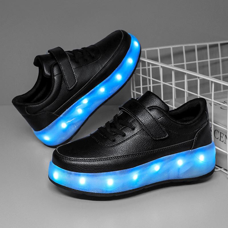 

Новые сетчатые кроссовки на роликах, Четырехколесные роликовые кроссовки, Роликовые коньки для мальчиков и девочек, Детские деформируемые кроссовки с вращающейся пряжкой 40