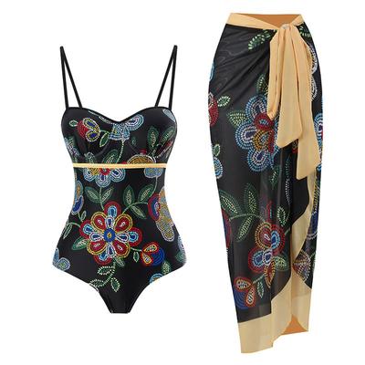 Nieuw Eendelig Sexy Slank Badpak Vrouwen Tweedelige Set Vrouwen Chiffon Rok Badpak Set