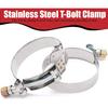 2.5" ID Straight Silicone Hose Coupler, High Temp 4-Ply Reinforced With 2Pcs Stainless Steel T-Bolt Clamp