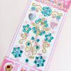 Fairy Wand Gemstone Stickers: 3D Diamond Decor for Phones, Frames, Jewelry Boxes, and Cups