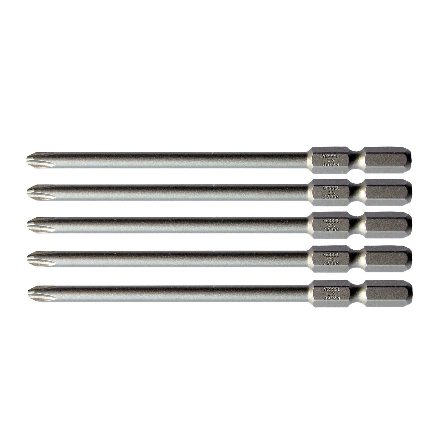 

VESSEL High hardness stepped bit set x x 100 5 pieces +2 4.5 BW-39