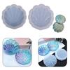 Seashell Resin Box Molds with Lids,3D Jar Silicone Mold,Trinket Storage Container Box Mold for Resin Casting Home Decor