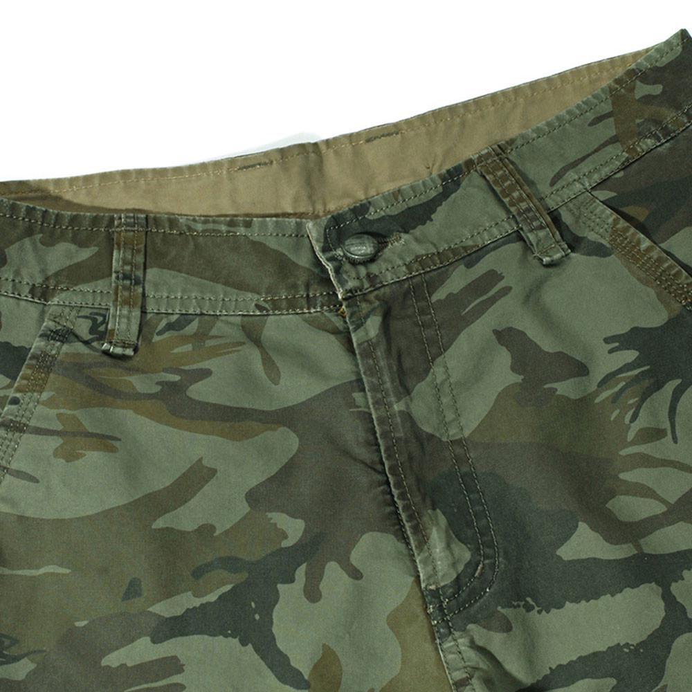 Men's Casual  Color Outdoors Pocket Beach Work  Trouser Cargo Shorts Pant