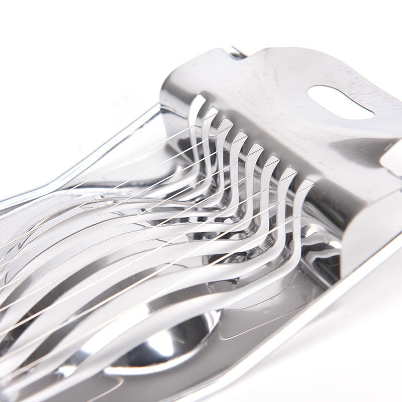 Stainless Steel Boiled Egg Slicer Section Cutter Mushroom Tomato Cutter For Cooking Tool