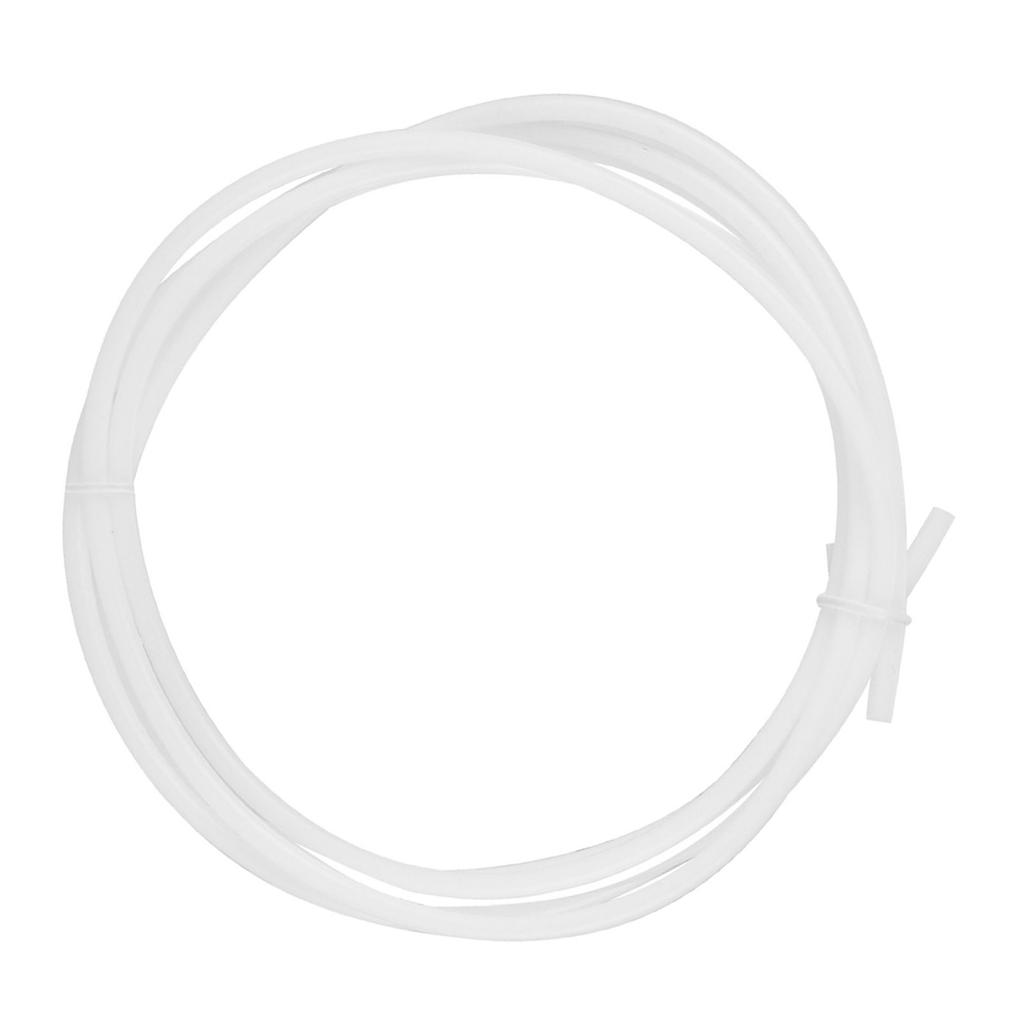 PTFE White Bowden Tube for 1.75 Filament (2.0mm IDCelsius4.0mm OD) For 3D printers (1.5 M)