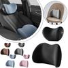 Car Headrest Pillow and Lumbar Support Set Memory Foam Neck Pillow & Back Cushion for Long Drive Pain Relief Car Seat Comfort