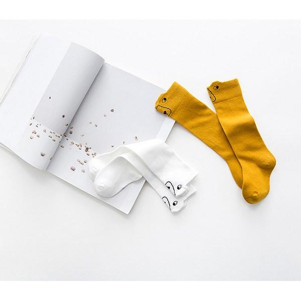 GS Bear Toddler Knee Socks 2-Piece Set, Korean Baby Products