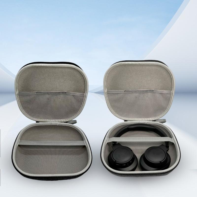 Durability EVA Hard Shell Protective Case For Tune 510BT/WHCH520 Over Ear Headphone With Shockproof Design Smooth Zippers