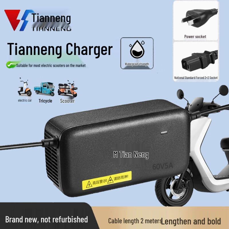Tianneng 60V 5A Graphene EV Battery Charger